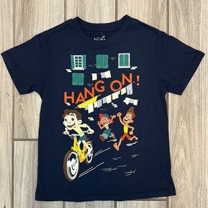 Disney Pixar Luca T-shirt, dark blue, youth medium